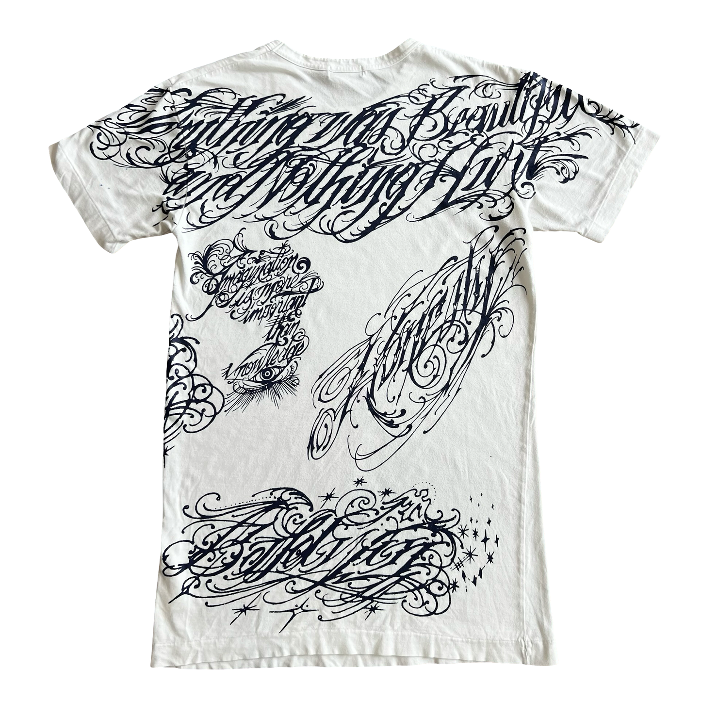 Comme des garçons Full Print T-shirt SZ Small