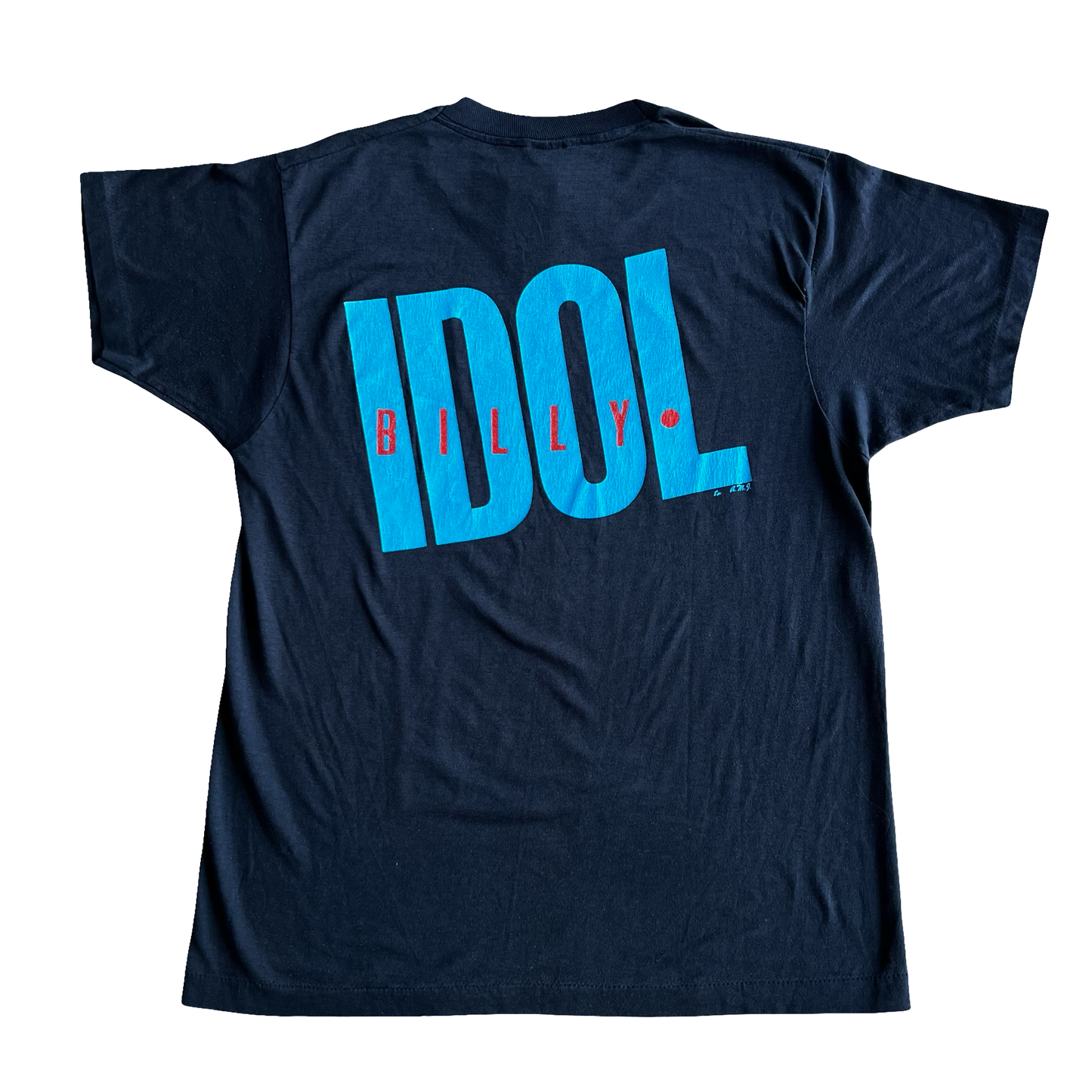 Vintage 80s Billy Idol Rebel Yell 1984 Photo T-Shirt SZ L