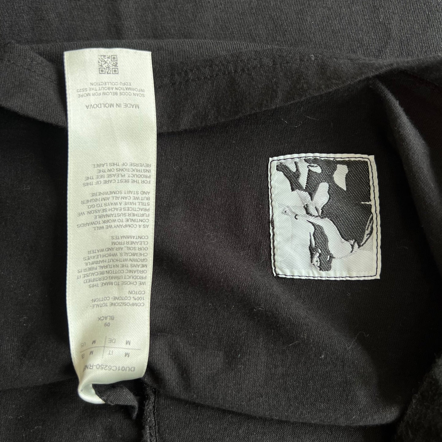 Rick Owens Eyelet Tommy T-shirt SS23 Sz Medium