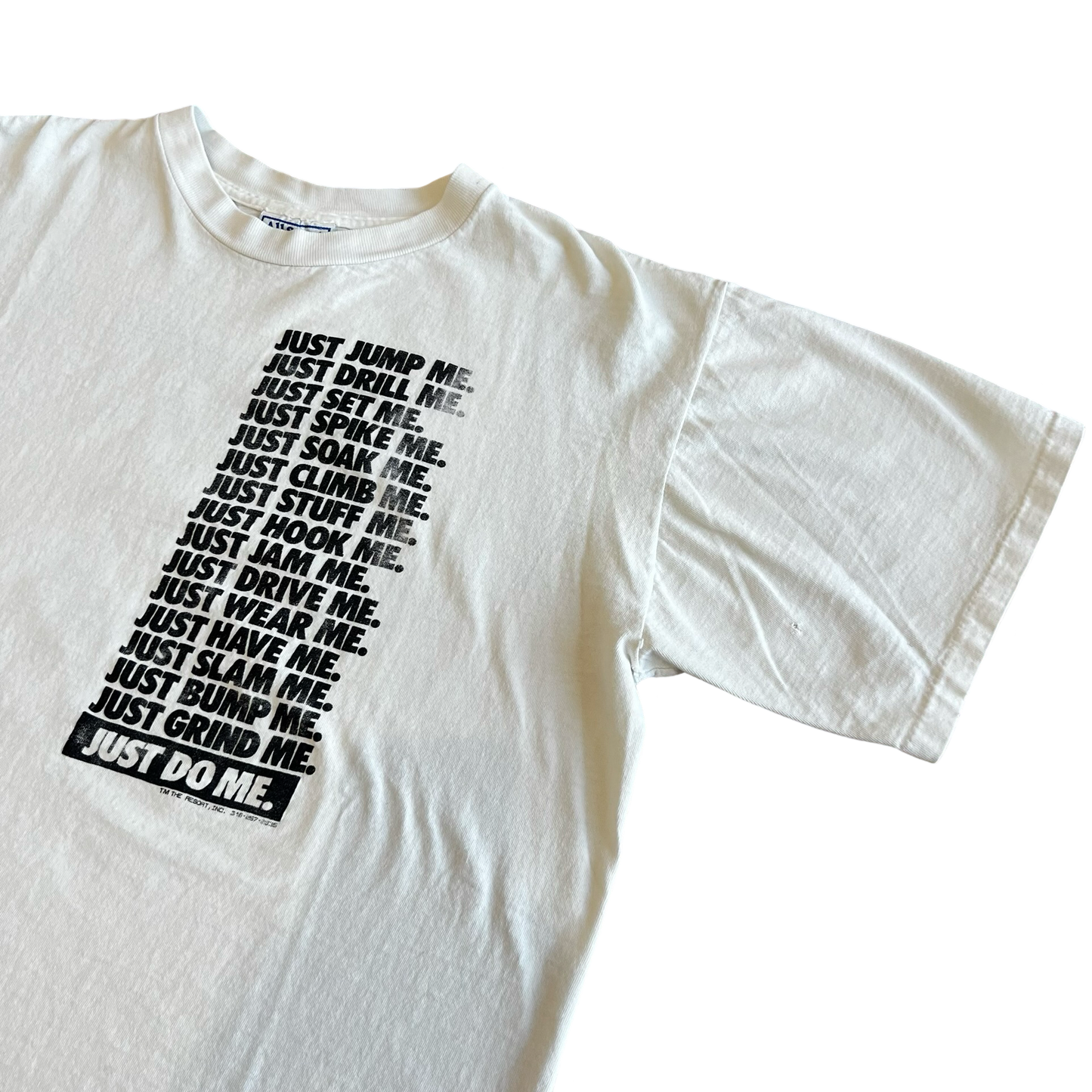 Vintage 90s Just Do Me Nike Sex Parody T-Shirt SZ XL