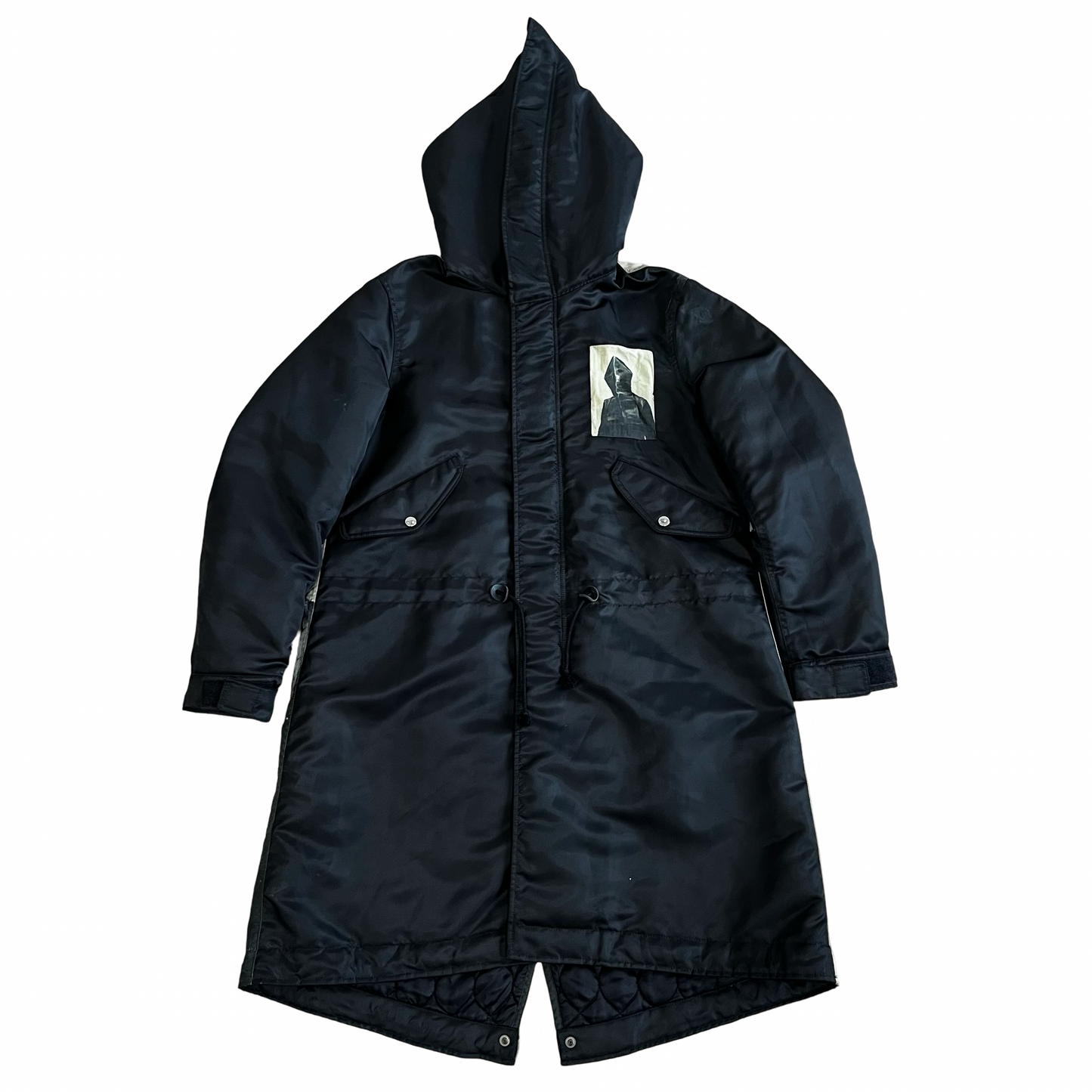 Undercover Michael Borremans Black Mould Parka AW16 SZ 3