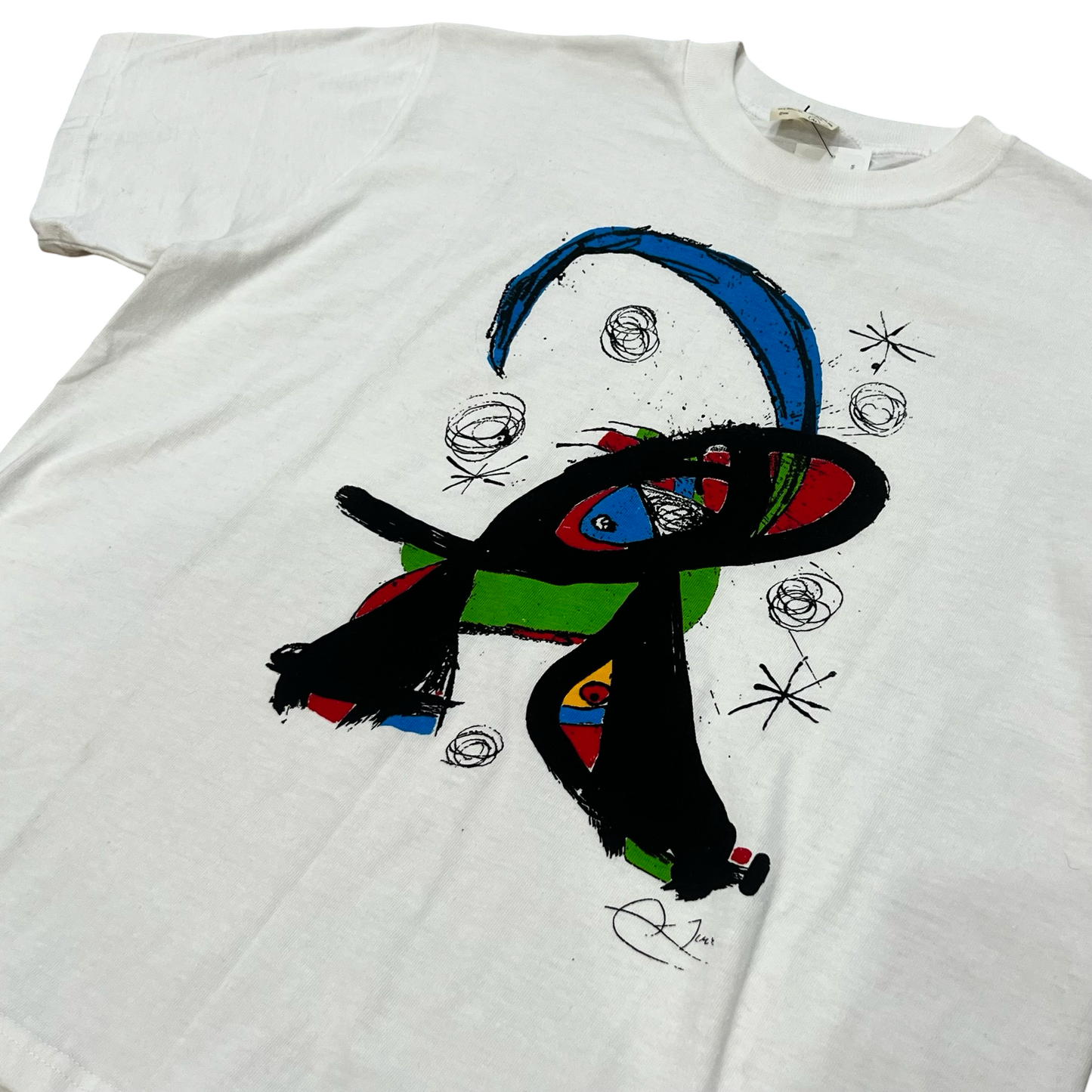 Vintage Joan Miro Art T-Shirt 90s SZ M