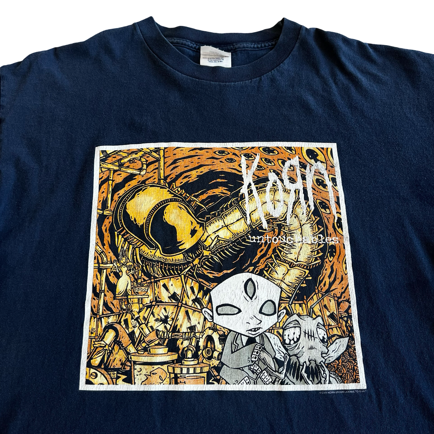 Vintage Korn Untouchables Graphic T-Shirt SZ XL