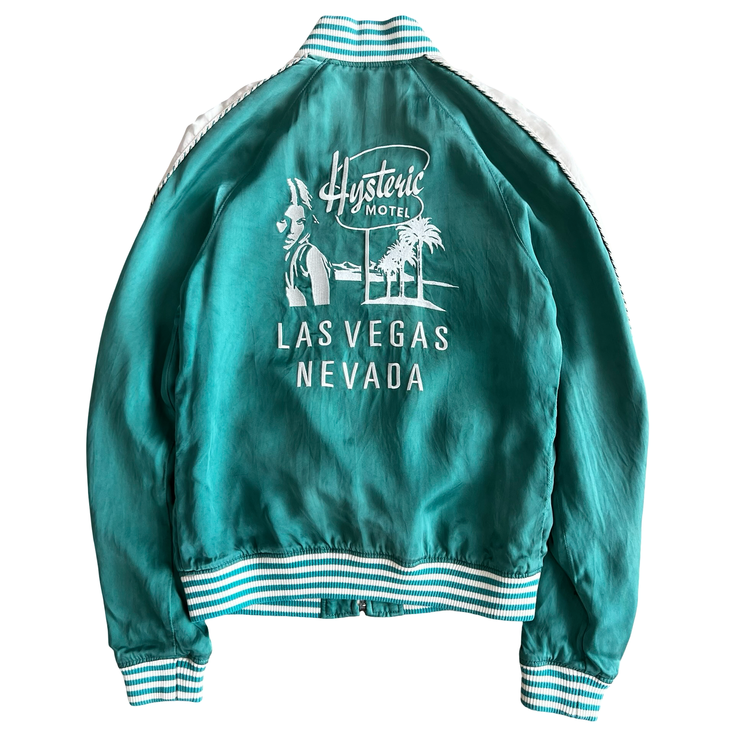 Hysteric Glamour ‘Las Vegas’ Turquoise Souvenir Jacket SZ Small