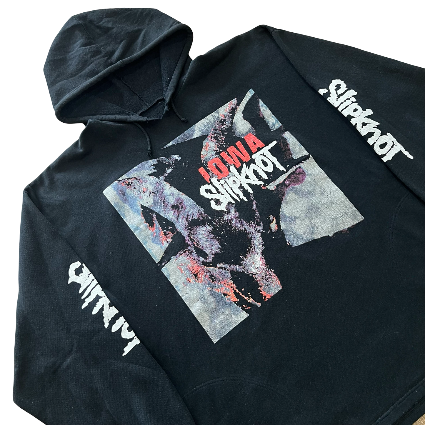 Vintage Slipknot Iowa Album Art Hoodie SZ XL