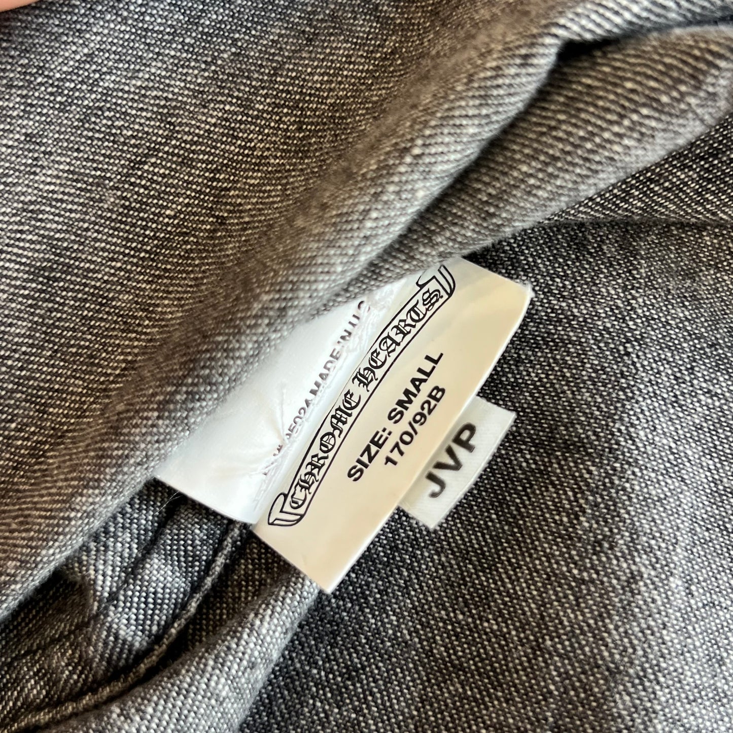 Chrome Hearts Loose Ends Selvedge Denim Button-up SZ S