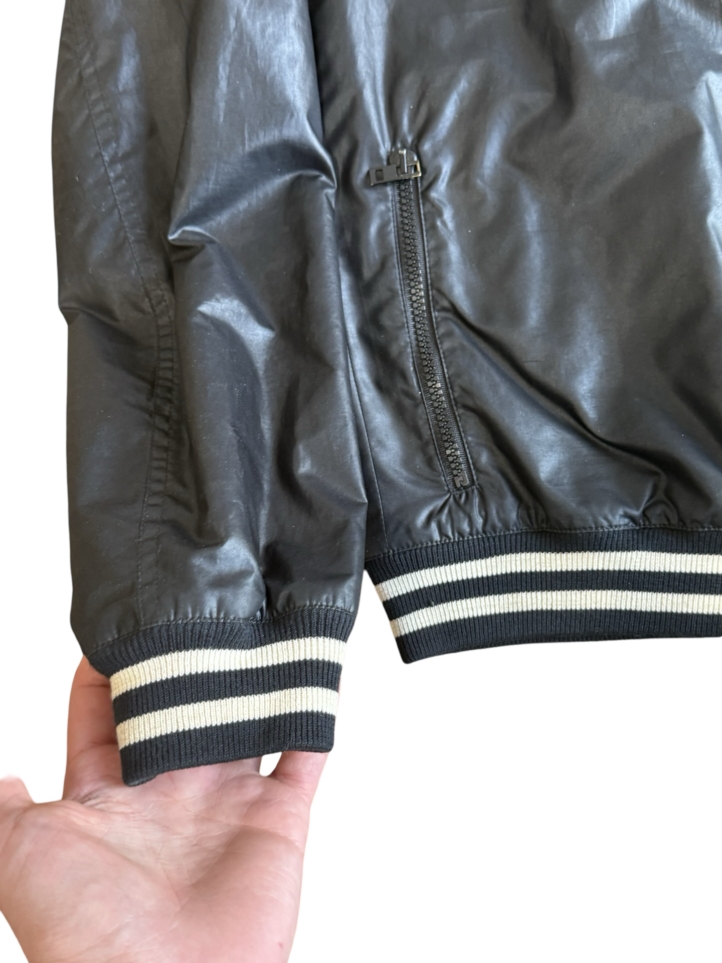 Dior Homme Nylon Varsity Jacket Sz 48