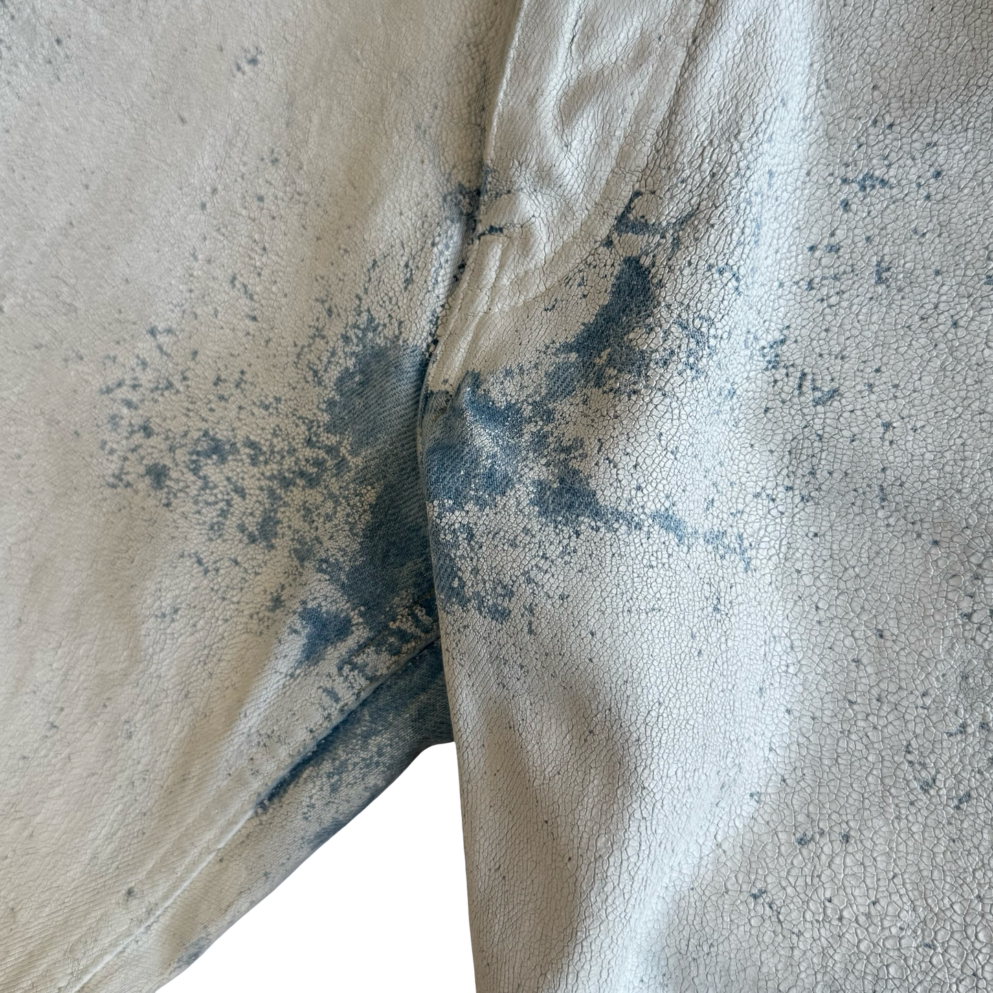 Margiela White Painted Denim SZ 31