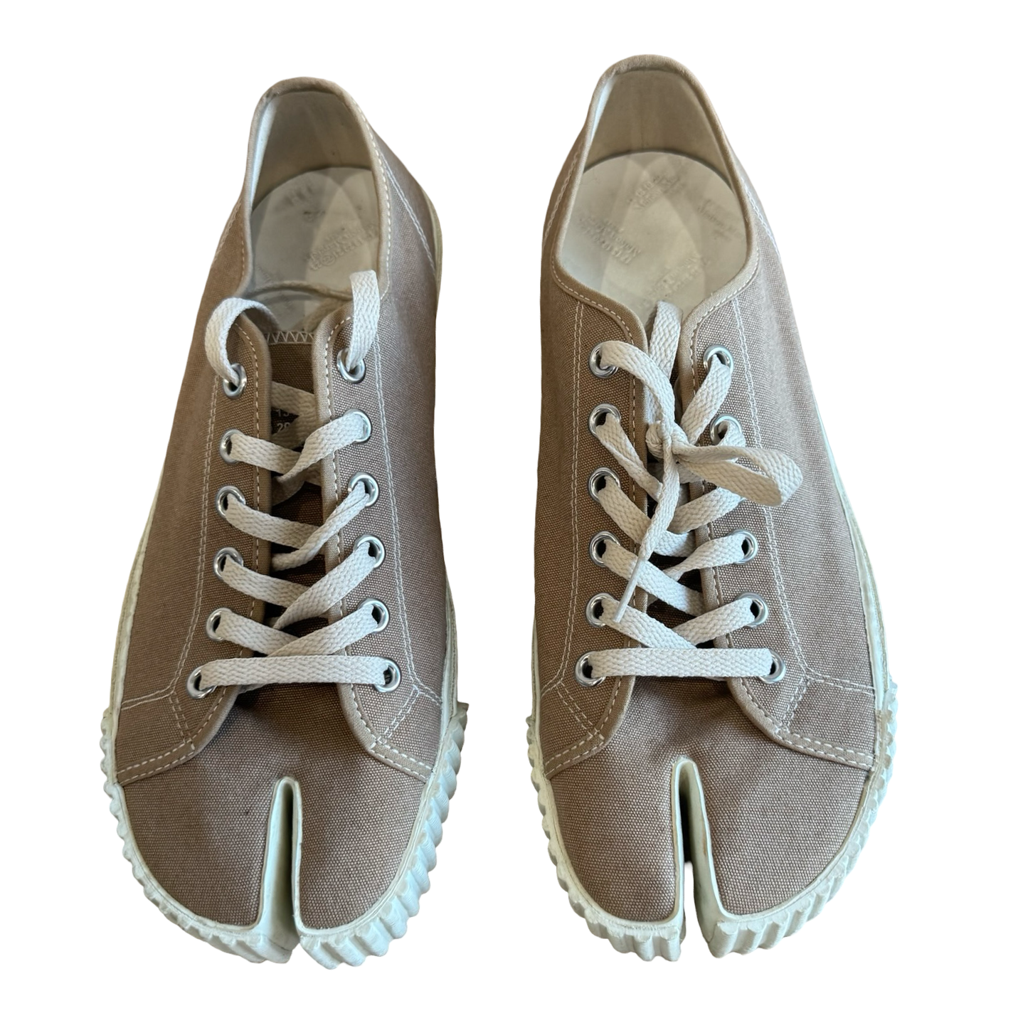 Margiela Canvas Tabi Sneakers Sz 43.5