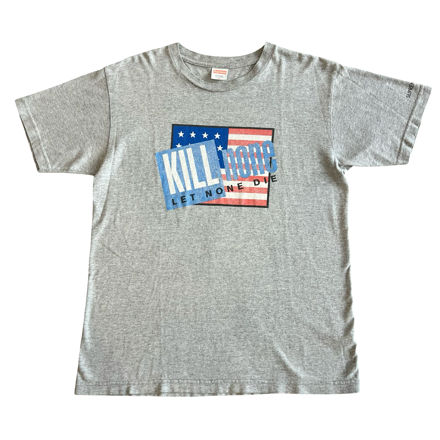 Supreme ‘Kill None Let None Die’ T-shirt SS08 SZ M
