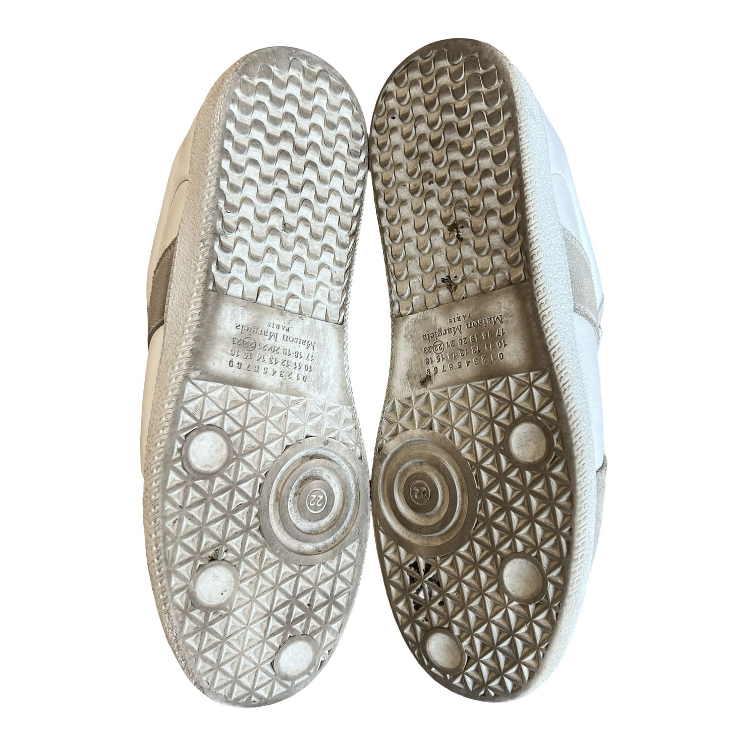 Margiela White/Grey GAT Sneakers SZ 42
