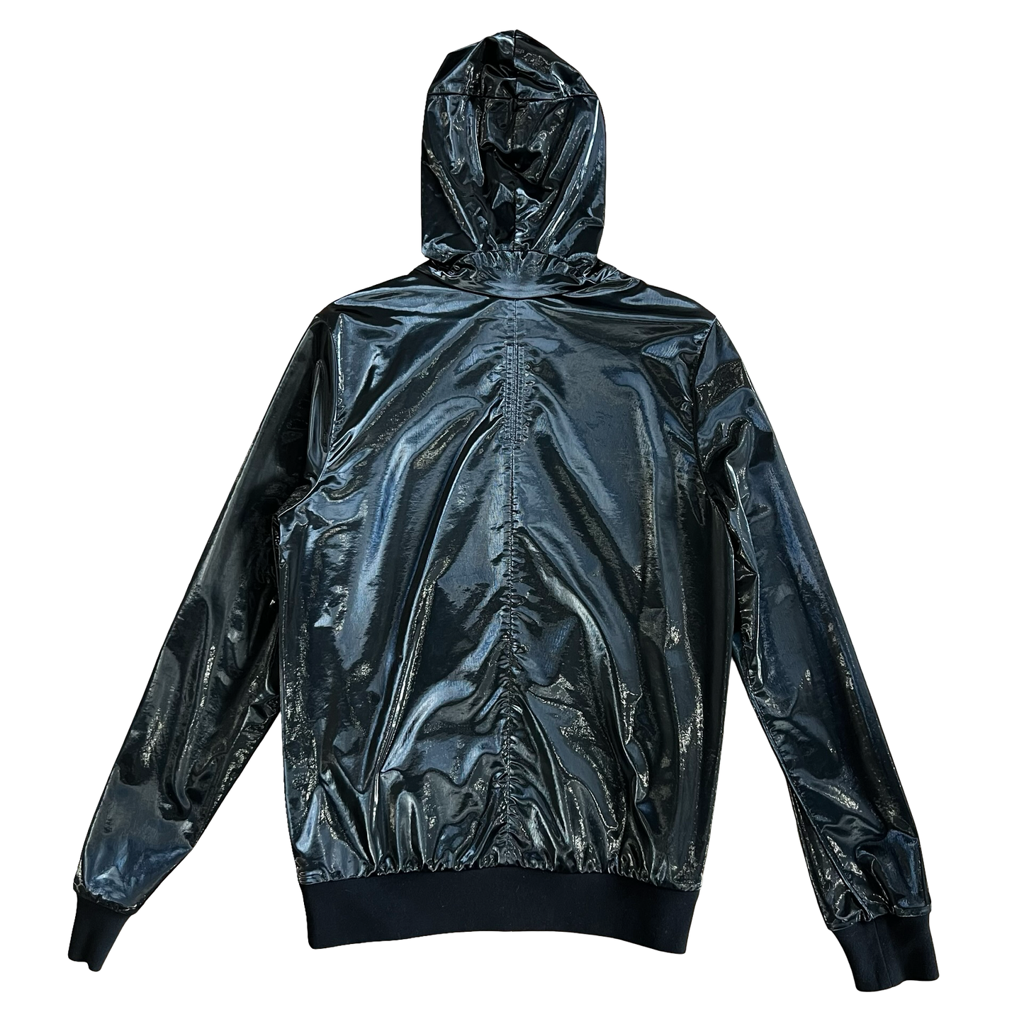 Rick Owens Polyurethane Gimp Hoodie SZ M