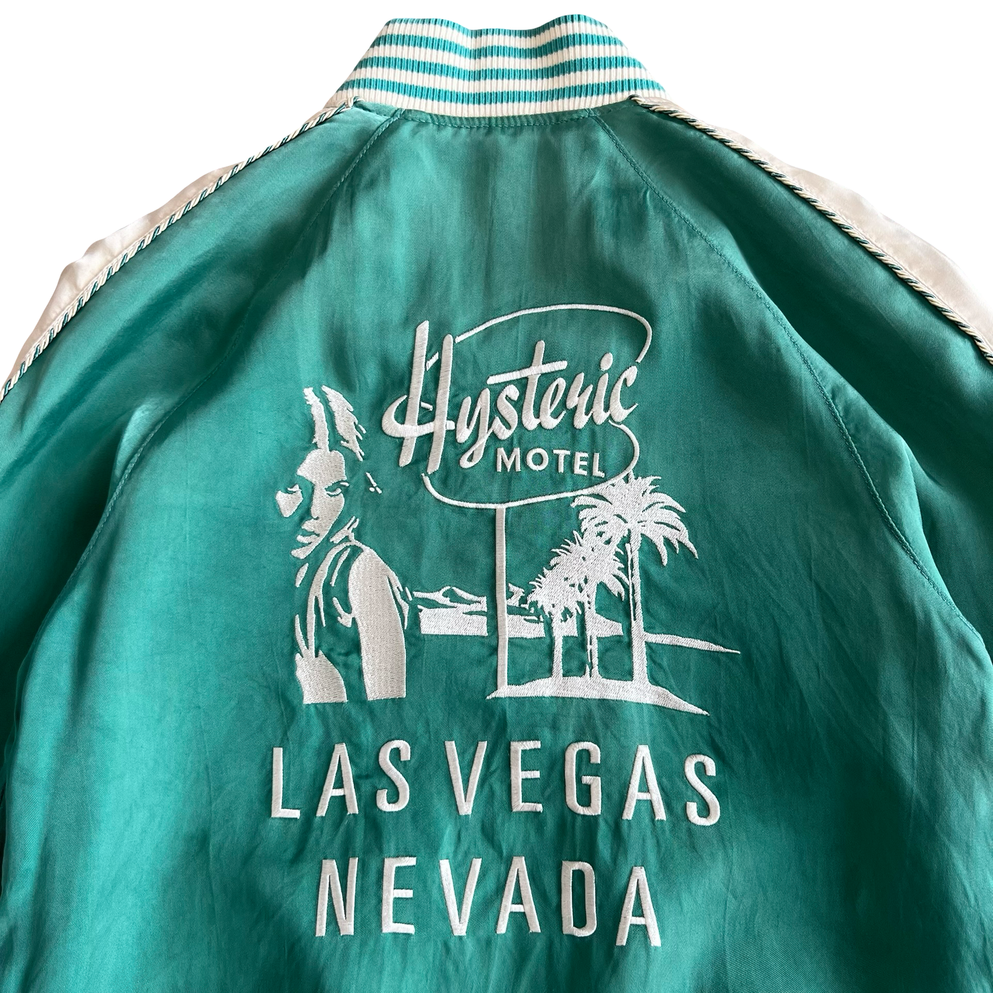 Hysteric Glamour ‘Las Vegas’ Turquoise Souvenir Jacket SZ Small