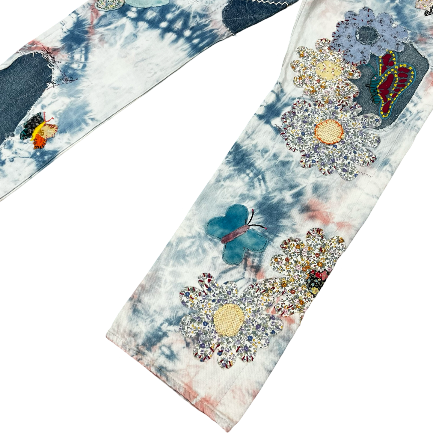 Kapital Tie Dye Papillon Butterfly Denim NWT SZ 38