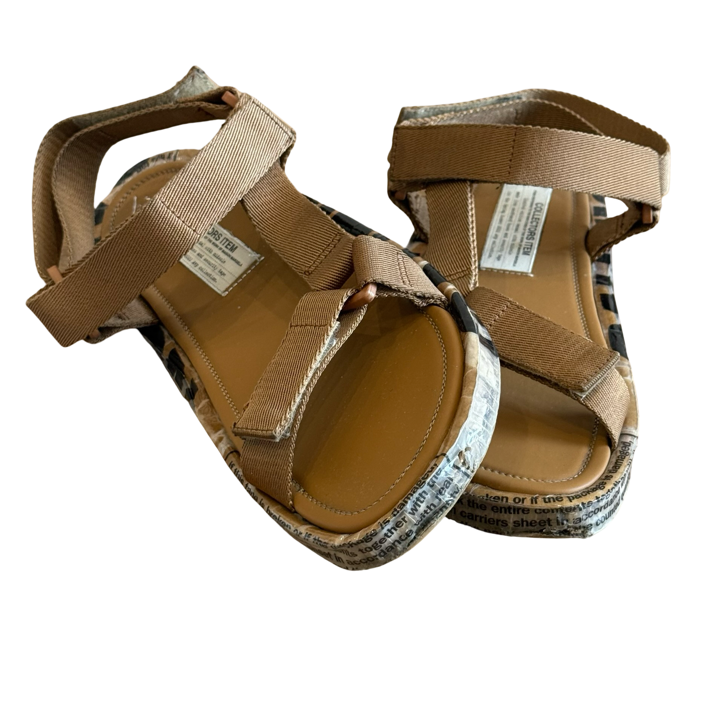Margiela Limited Edition Packing Tape Sandals SS22 SZ 43