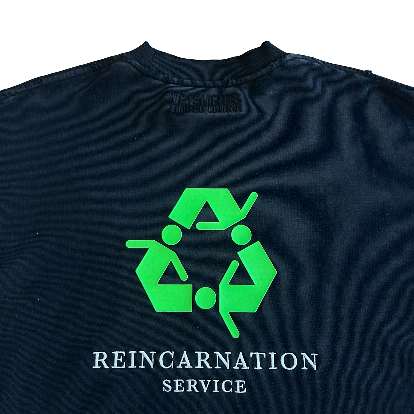 Vetements’ Reincarnation Services’ Crewneck SZ XS