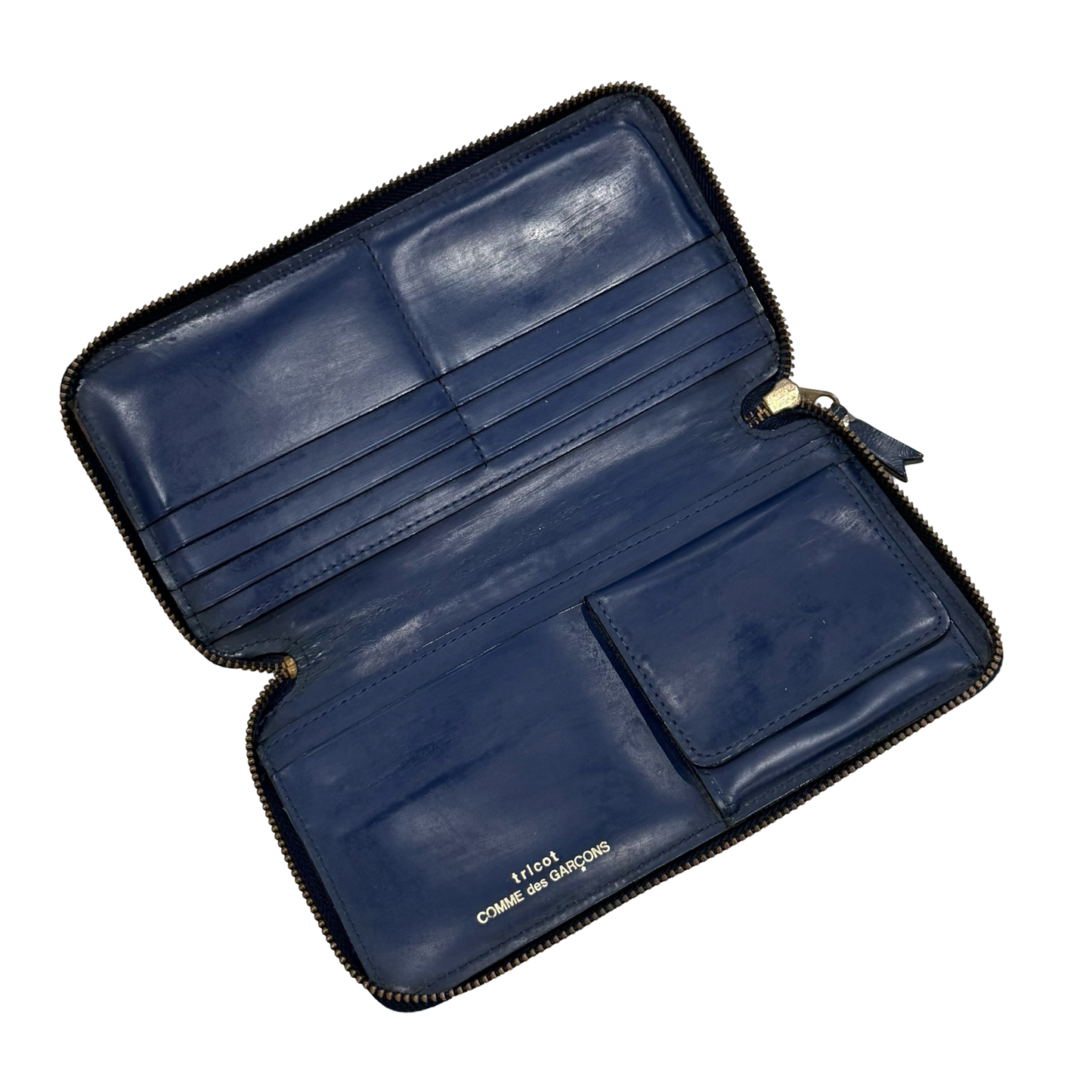 Comme des garçons tricot Blue Long Wallet