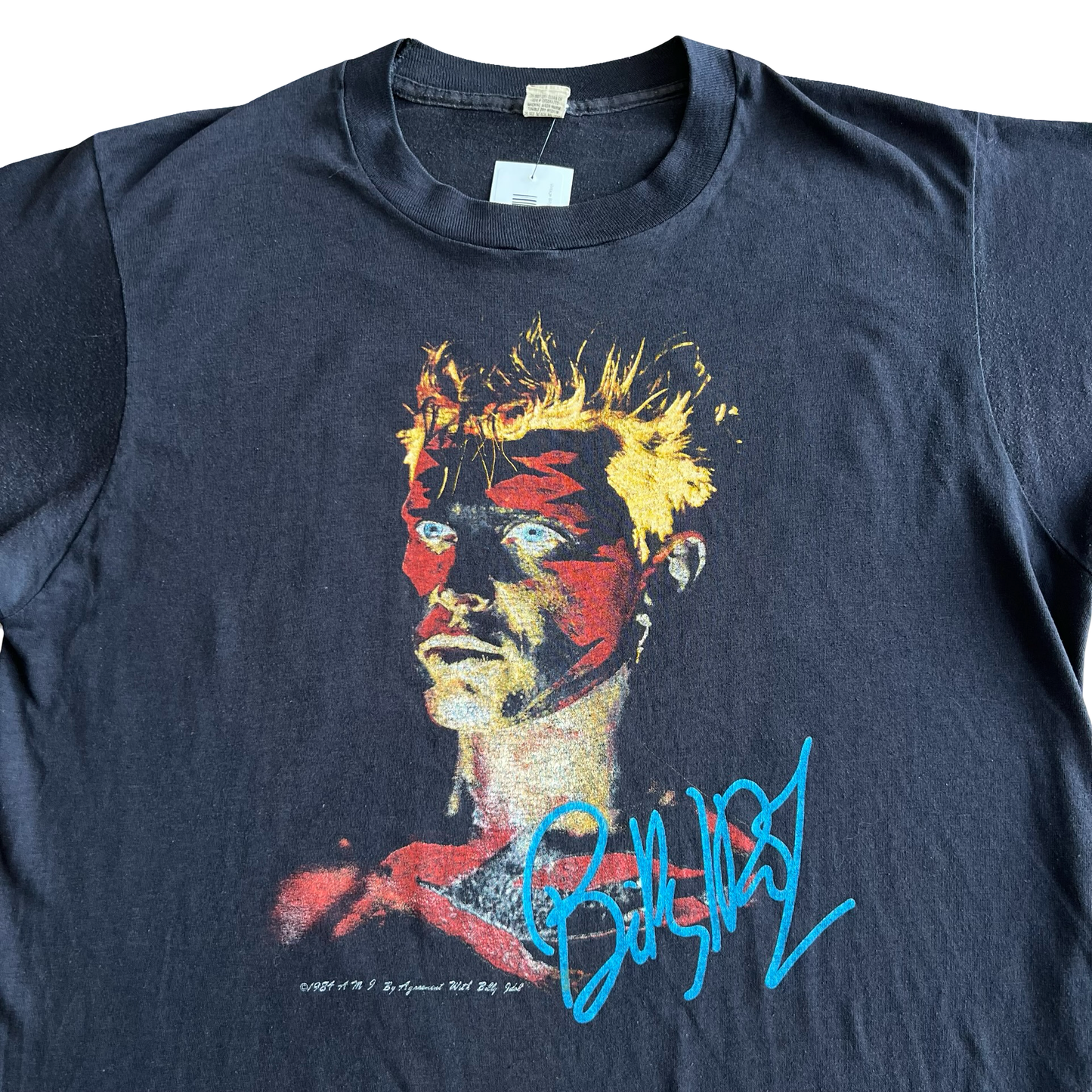Vintage 80s Billy Idol Rebel Yell 1984 Photo T-Shirt SZ L