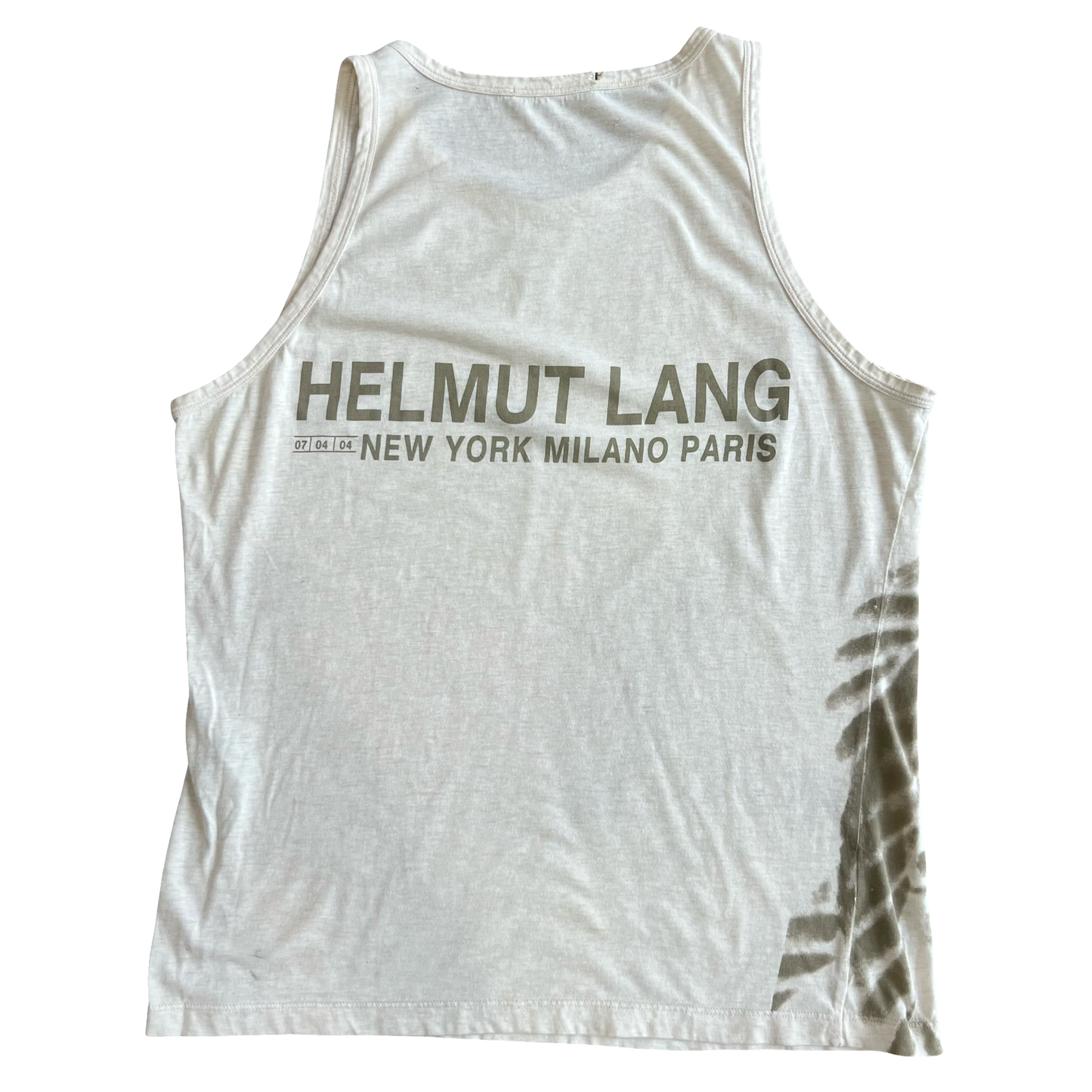 Helmut Lang ‘Rope’ Tank-top SZ L SS04