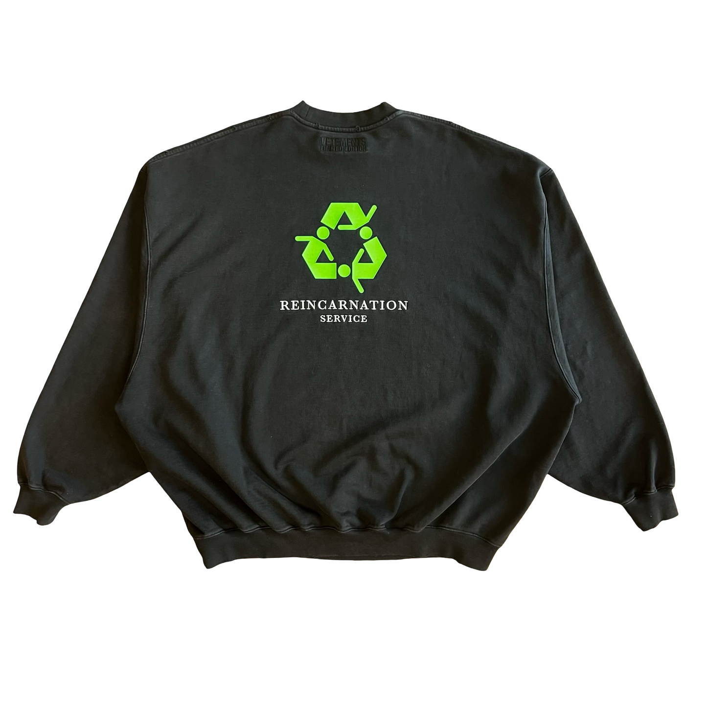 Vetements’ Reincarnation Services’ Crewneck SZ XS