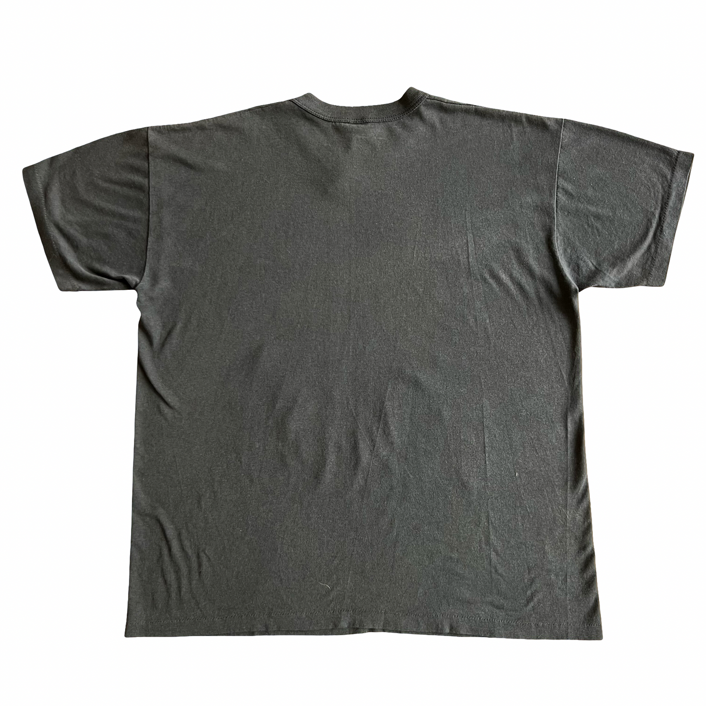 Vintage 80s What Wine Script T-Shirt SZ XL