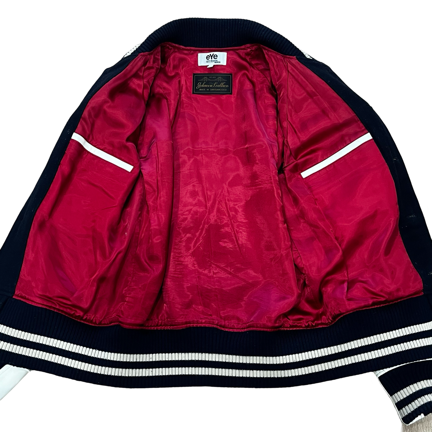 Junya Watanabe x Johnson Leathers Varsity Jacket Sz M