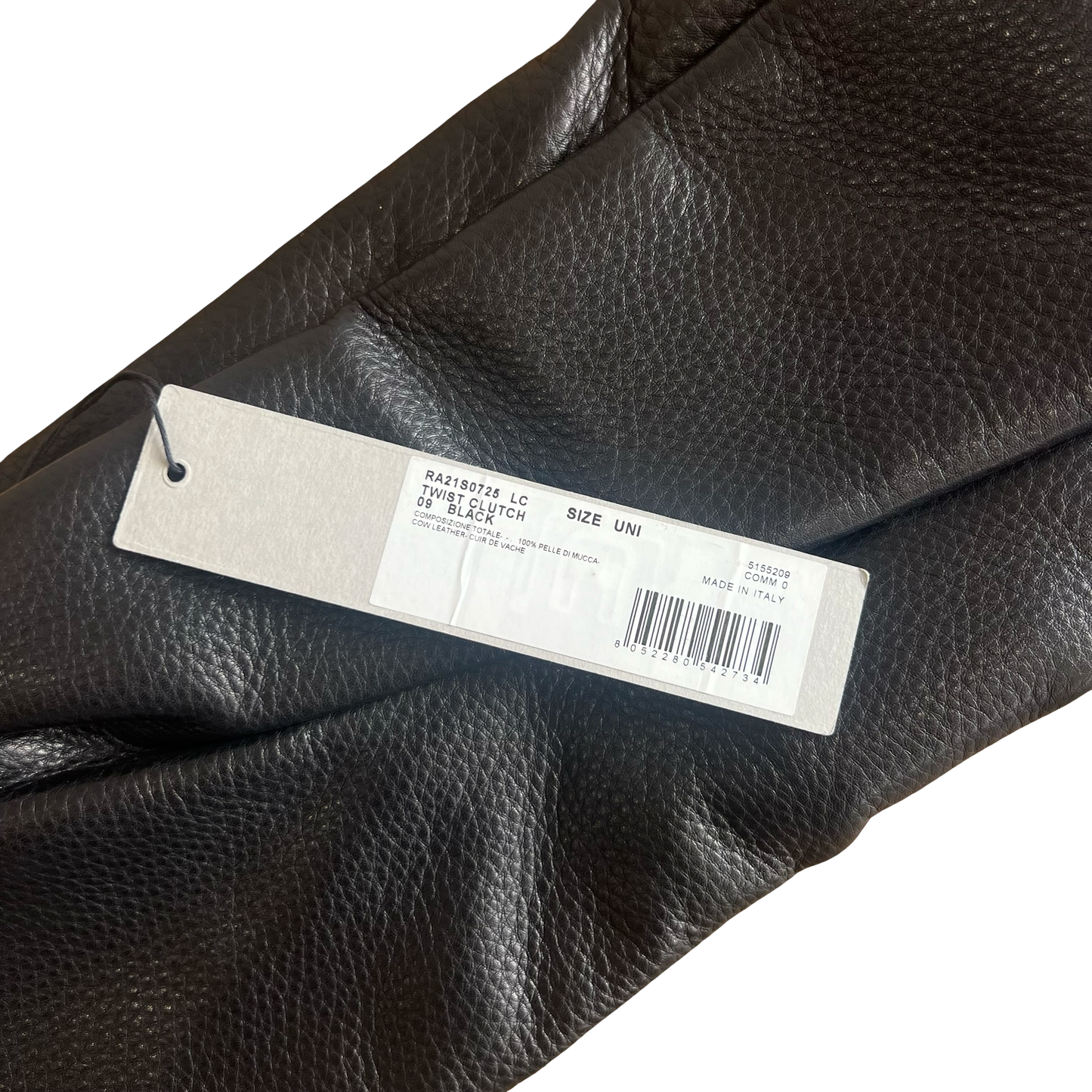 Rick Owens Twist Clutch