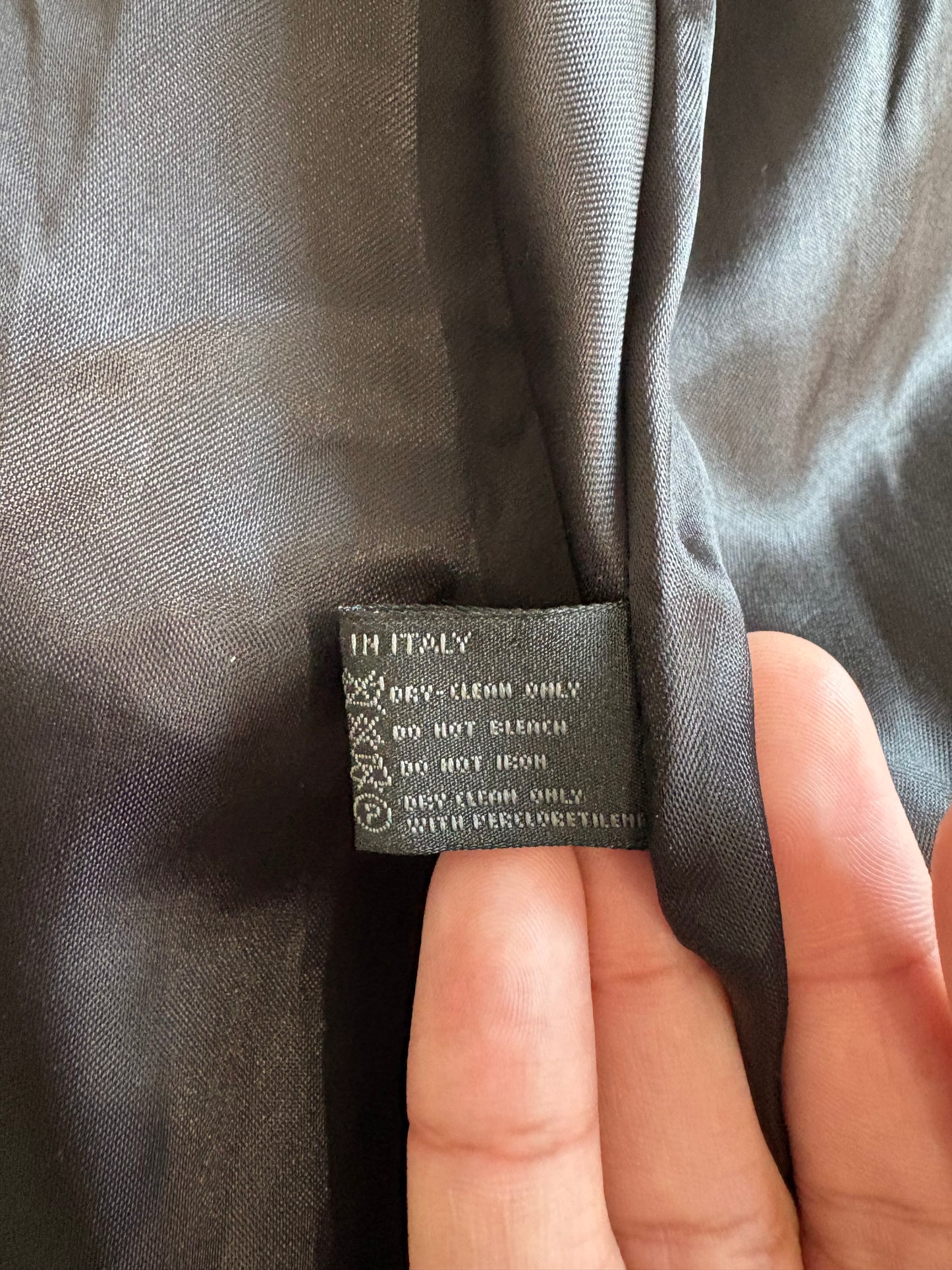 Vintage Prada Nylon Removable Belt Trench Coat size L
