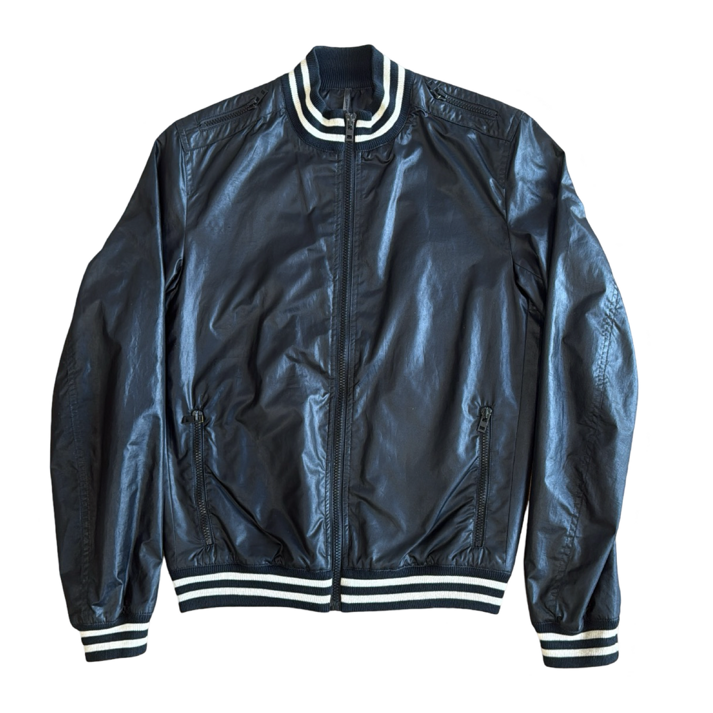 Dior Homme Nylon Varsity Jacket Sz 48