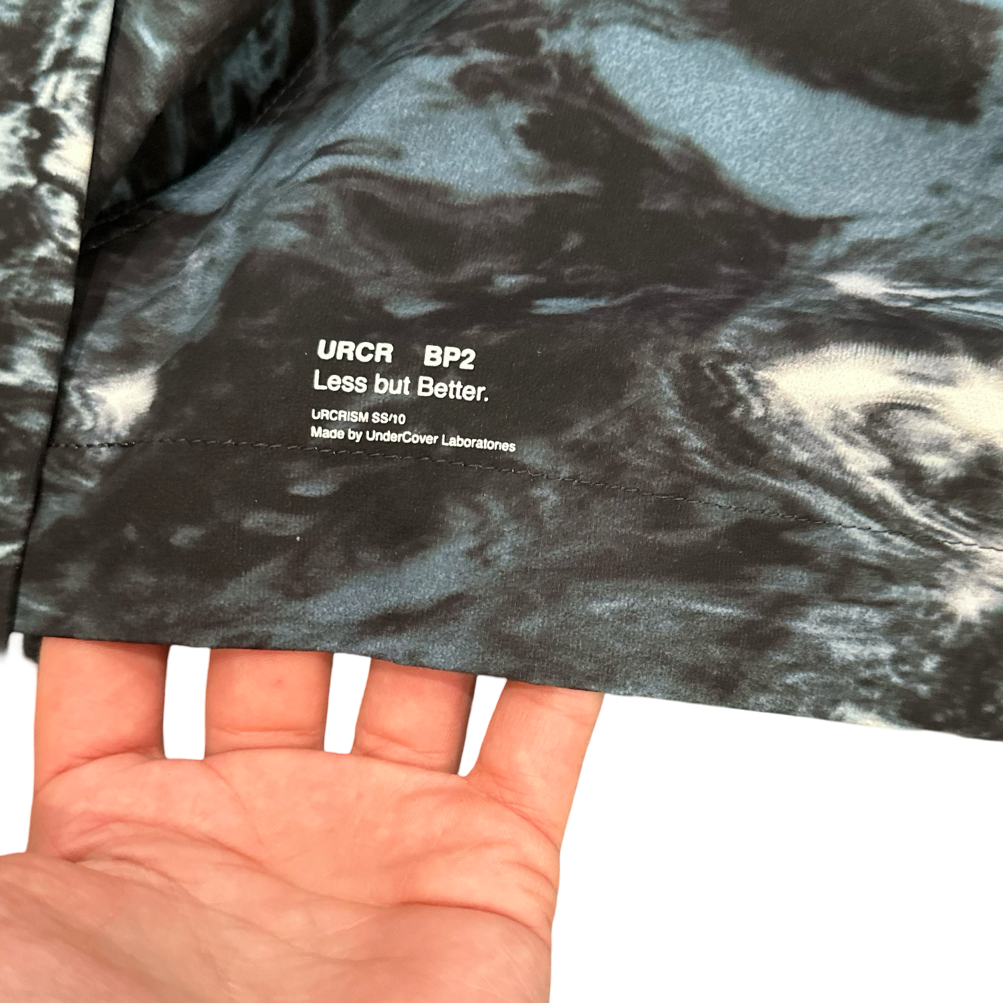 Undercover Water Camo Tape Seam Parka SS10 SZ 2