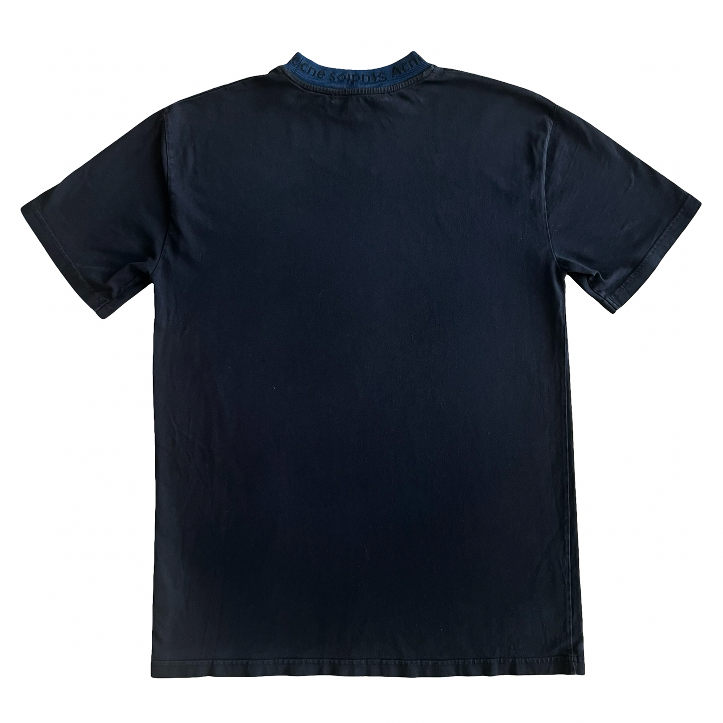 Acne Studios Mockneck Navy T-shirt SZ M