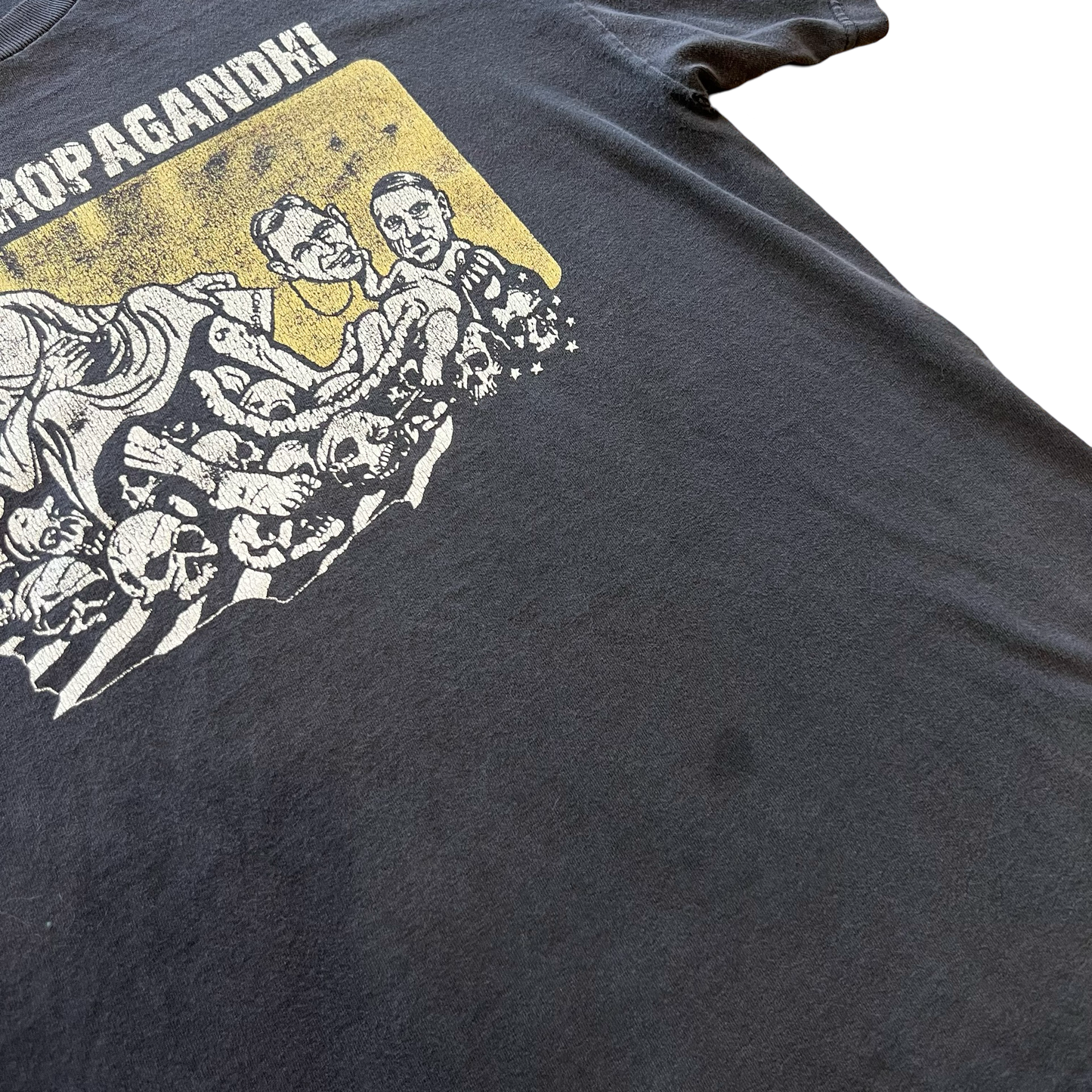 Vintage Propagandhi Punk Political Satire T-Shirt SZ L