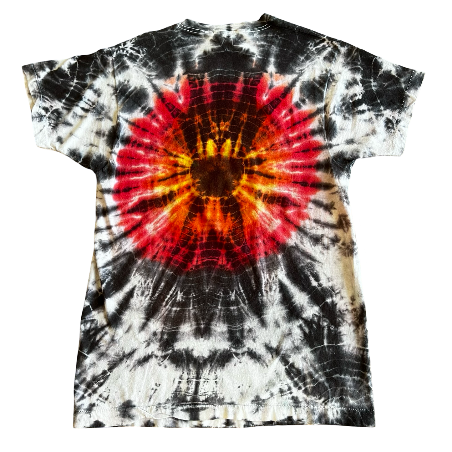 Vintage 80s Iron Maiden Eddie Symmetria Tie Dye 1987 T-Shirt SZ L