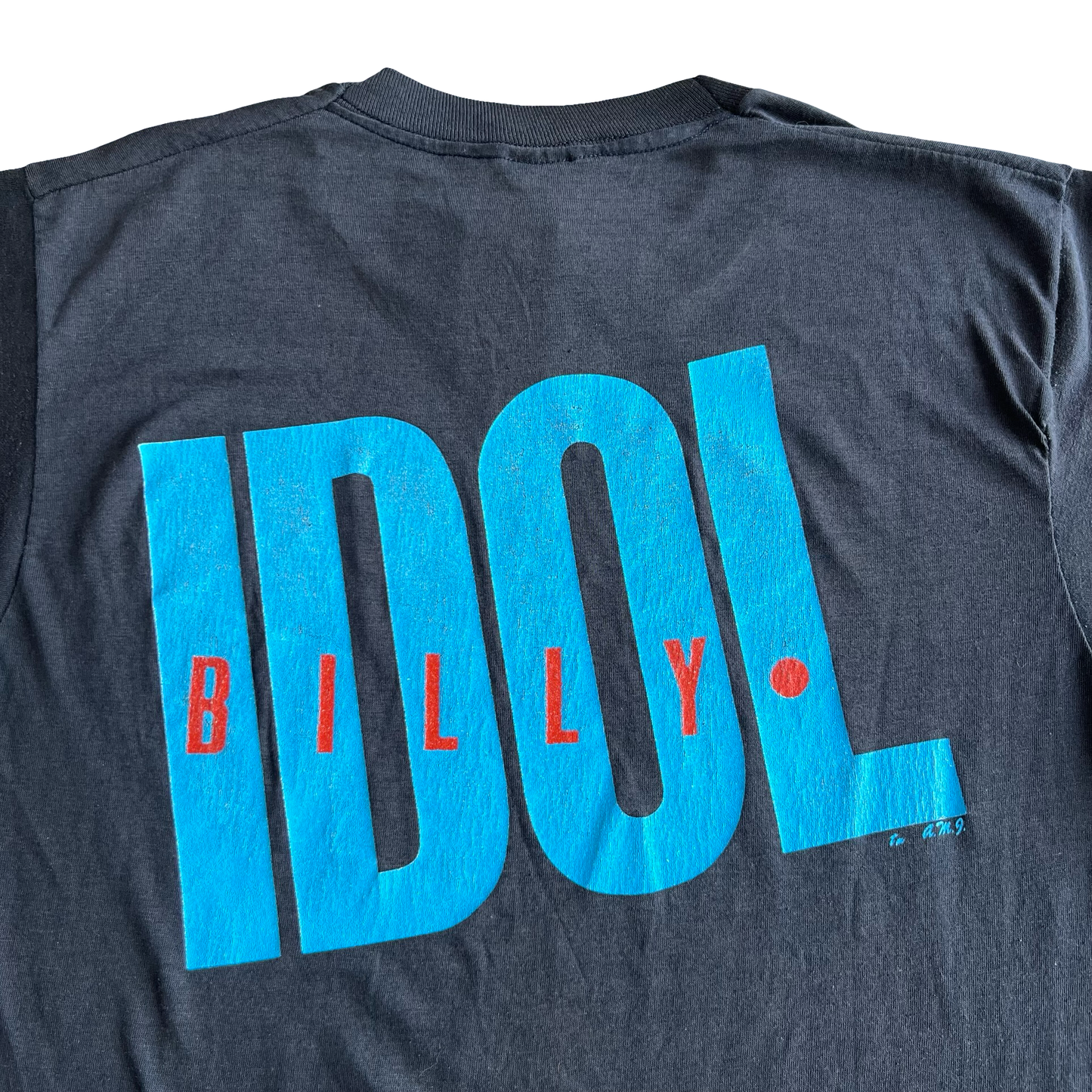 Vintage 80s Billy Idol Rebel Yell 1984 Photo T-Shirt SZ L