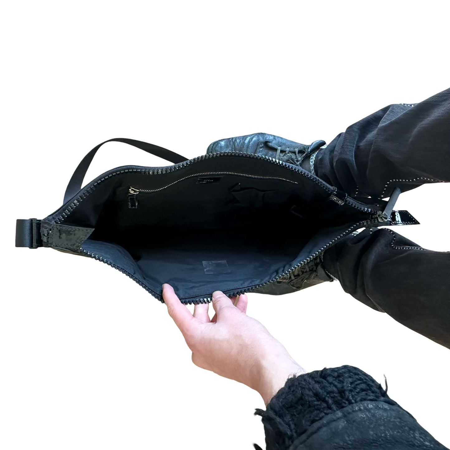 Dior Homme Lumiere Du Nord Messenger Bag AW08