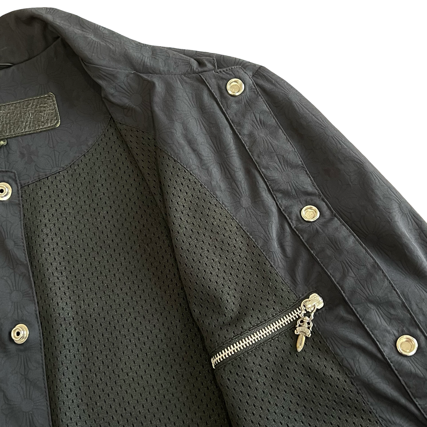 Chrome Hearts ‘Eye Chart’ Coaches Jacket SZ Small