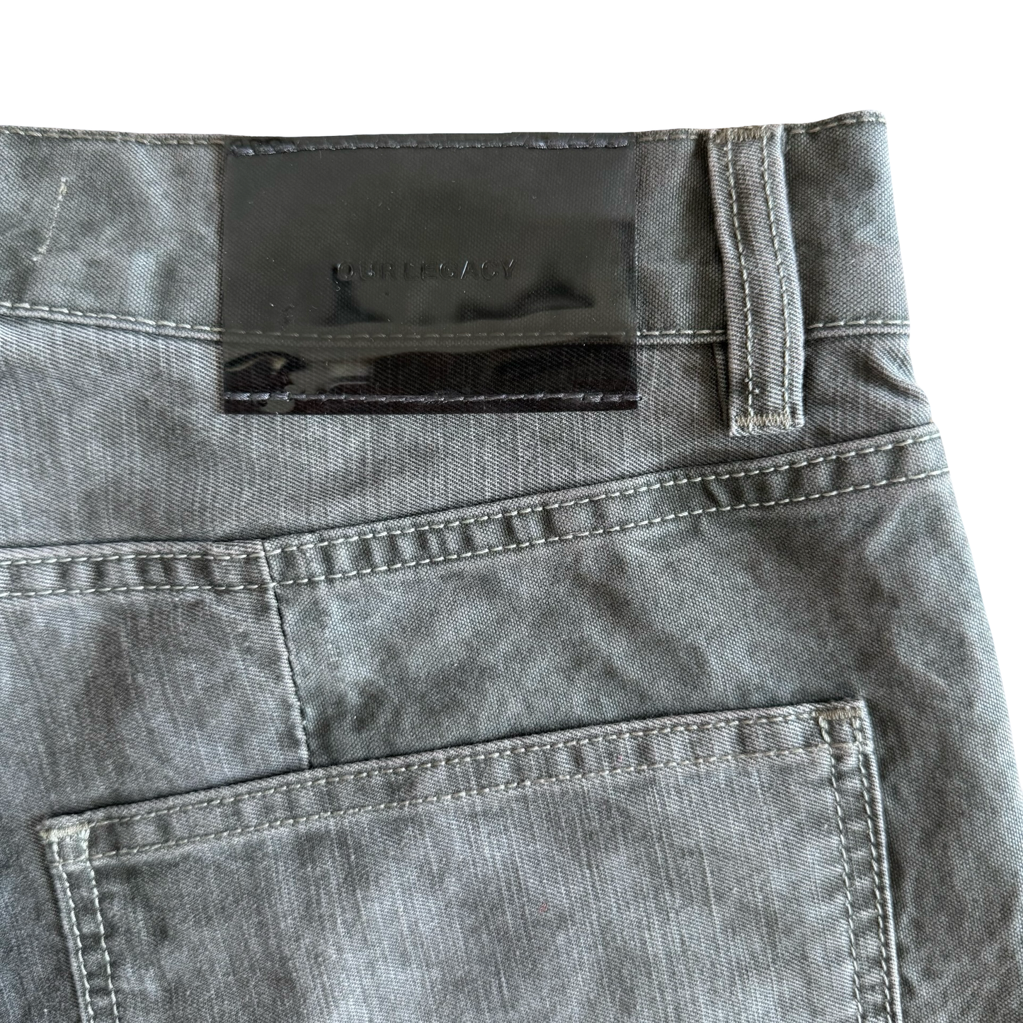 Our Legacy Grey Fatigue Cut Jeans SZ 46/32