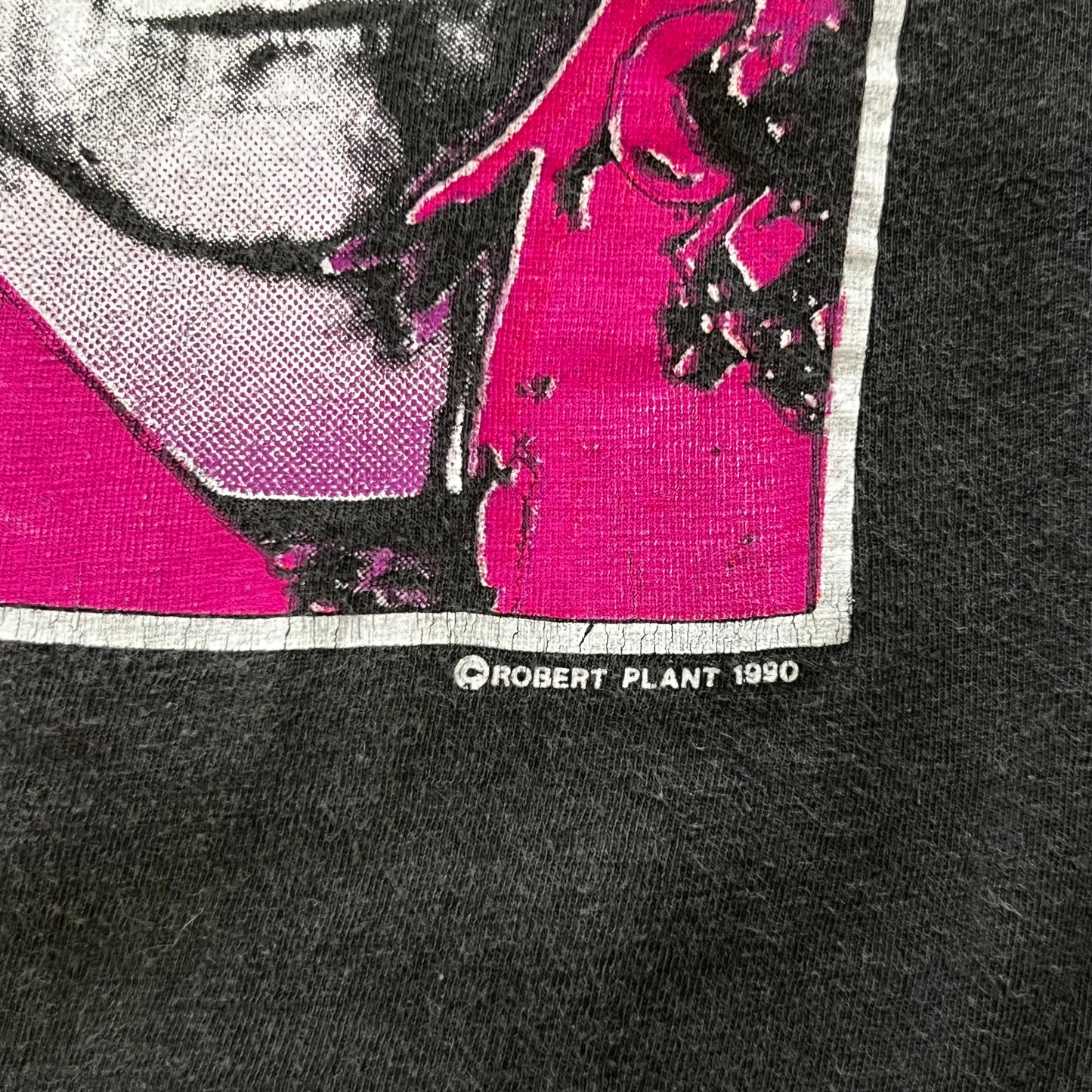 Vintage Robert Plant 1990 Tour T-Shirt SZ M
