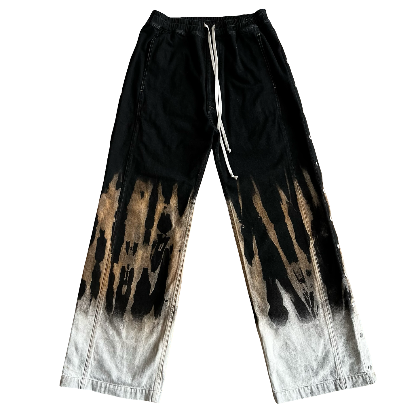 Rick Owens Black Terra Pusher pants SZ L DU02D2393