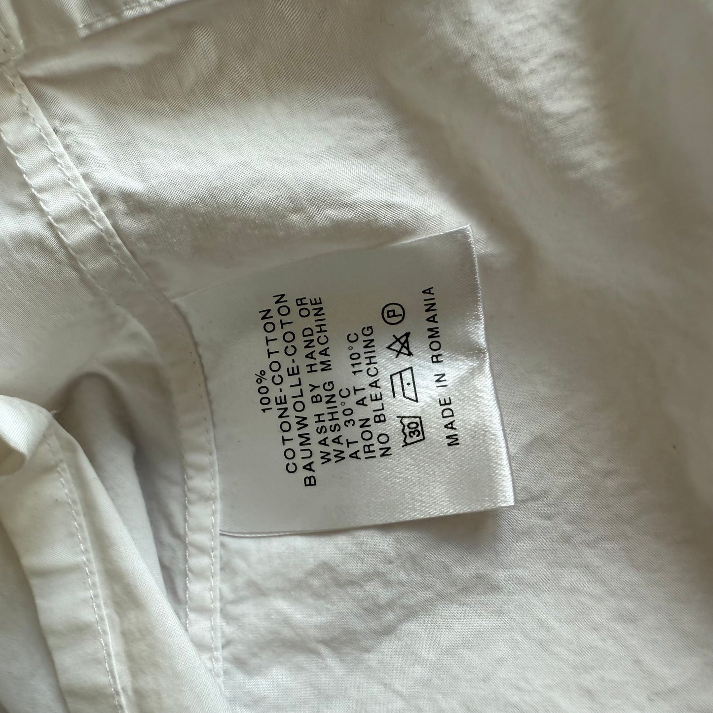 Raf Simons Sleeveless Button-up SZ 52