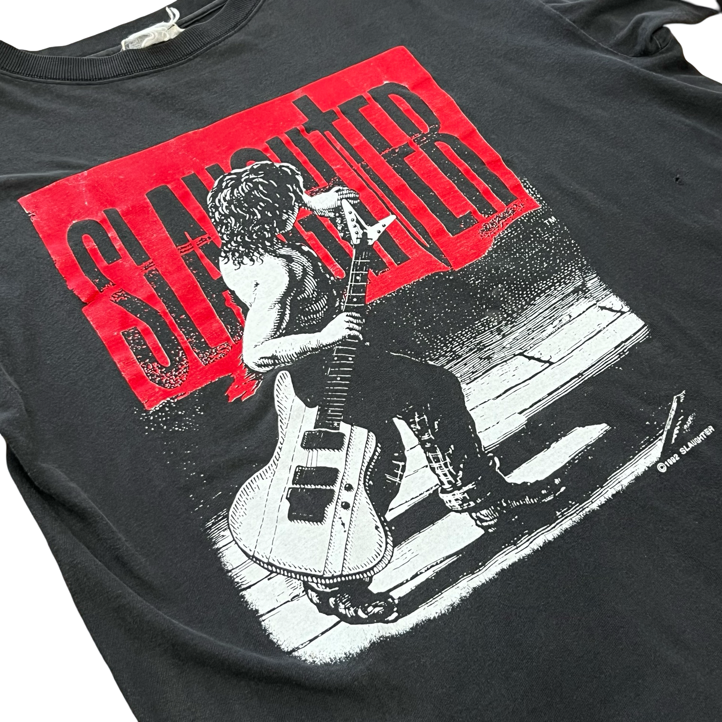 Vintage Slaughter The Wild Life Band T-Shirt SZ L
