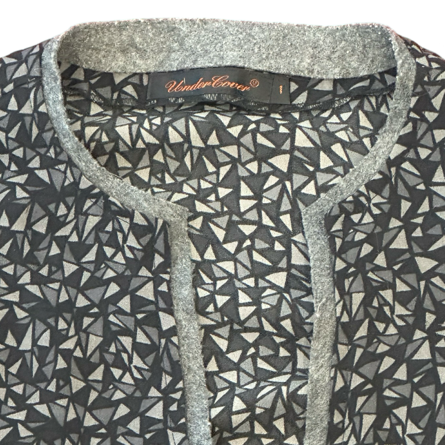 Undercover Geometric Print Blouse AW05 Sz 1