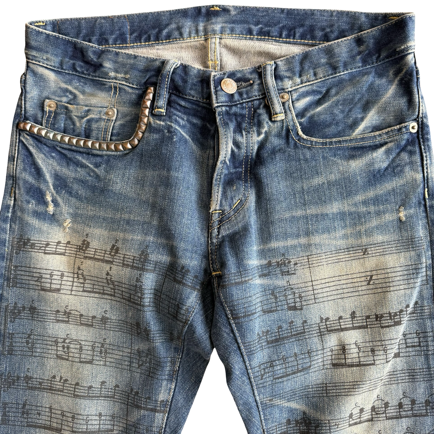 Hysteric Glamour Music Note Denim SZ 30