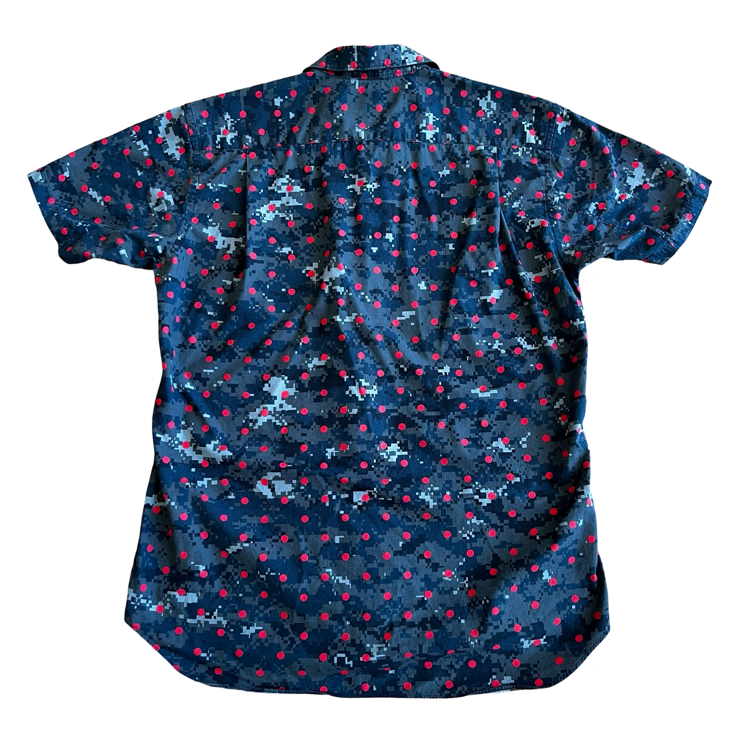 Supreme Polka Dot Digital Camo Button Up SS13 SZ M