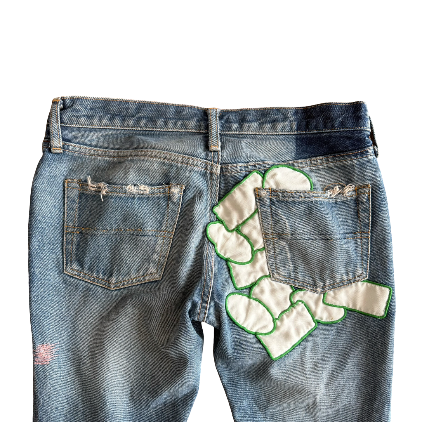 Undercover ‘But Beautiful’ Patchwork Denim SS05 Sz 1