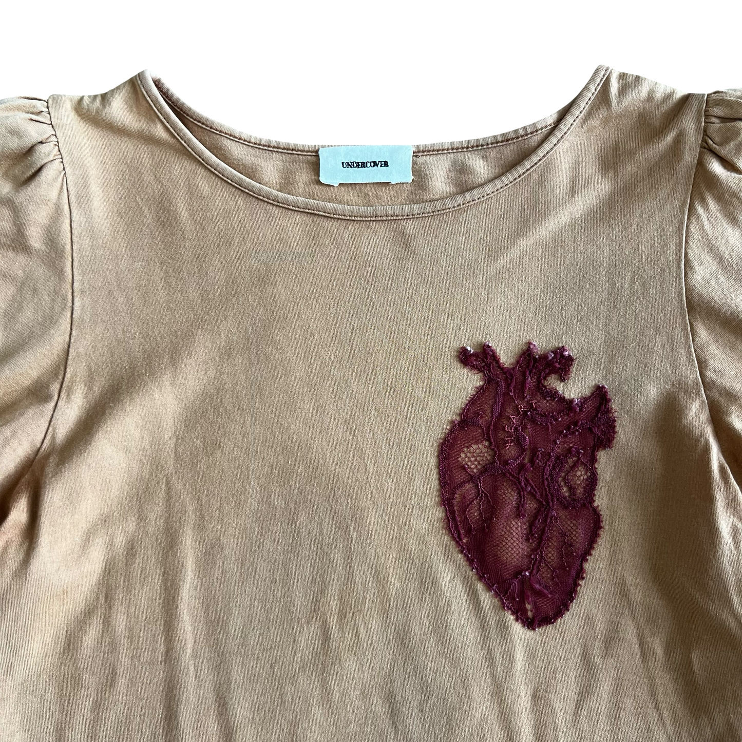 Undercover Heart Embroidered Blouse SZ 1