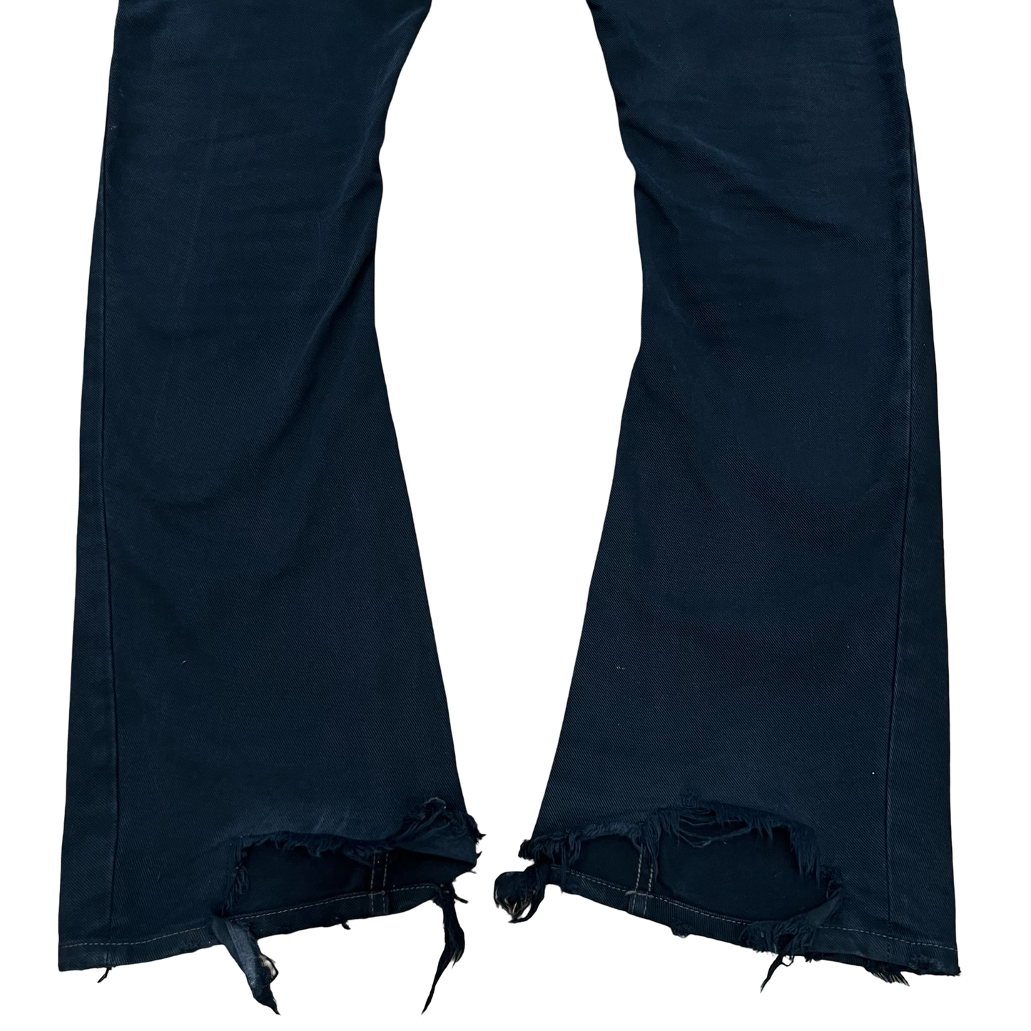 Balenciaga Unisex Distressed Flare Denim Sz M/33