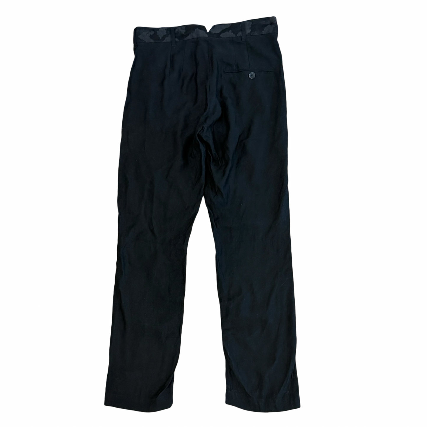 Ann Demeulemeester Floral Waistband Pants Sz 36