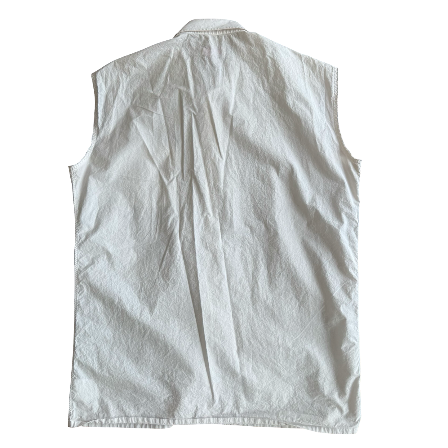 Raf Simons Sleeveless Button-up SZ 52