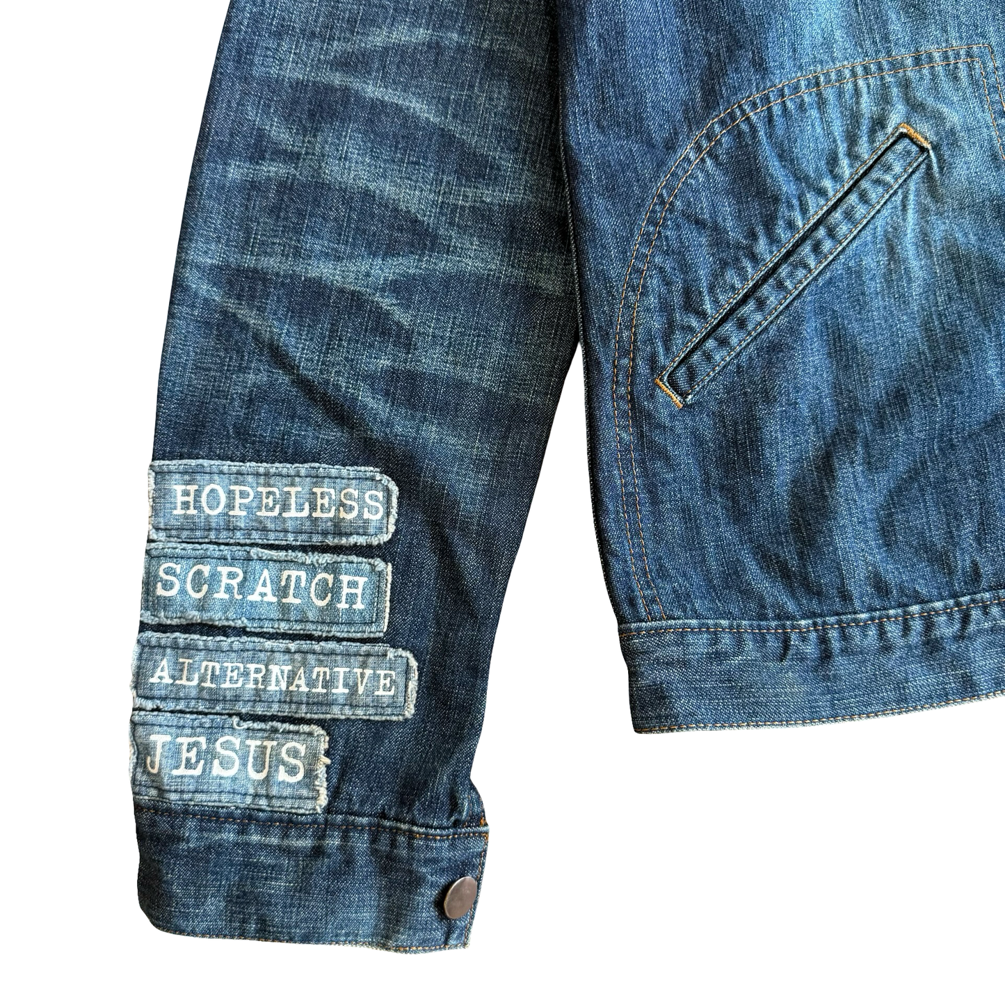 Number (N)ine Poem Denim Jacket SS02 SZ 3
